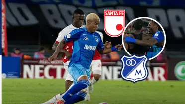 Mira la reacción de los hinchas de Millonarios tras el 1 a 0 vs. Santa Fe Foto: MFC, Escudoteca