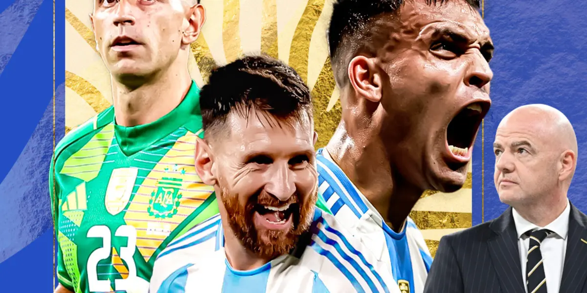 Mira la sanción que recibió la Selección Argentina en las Eliminatorias Foto: FIFA y AFA