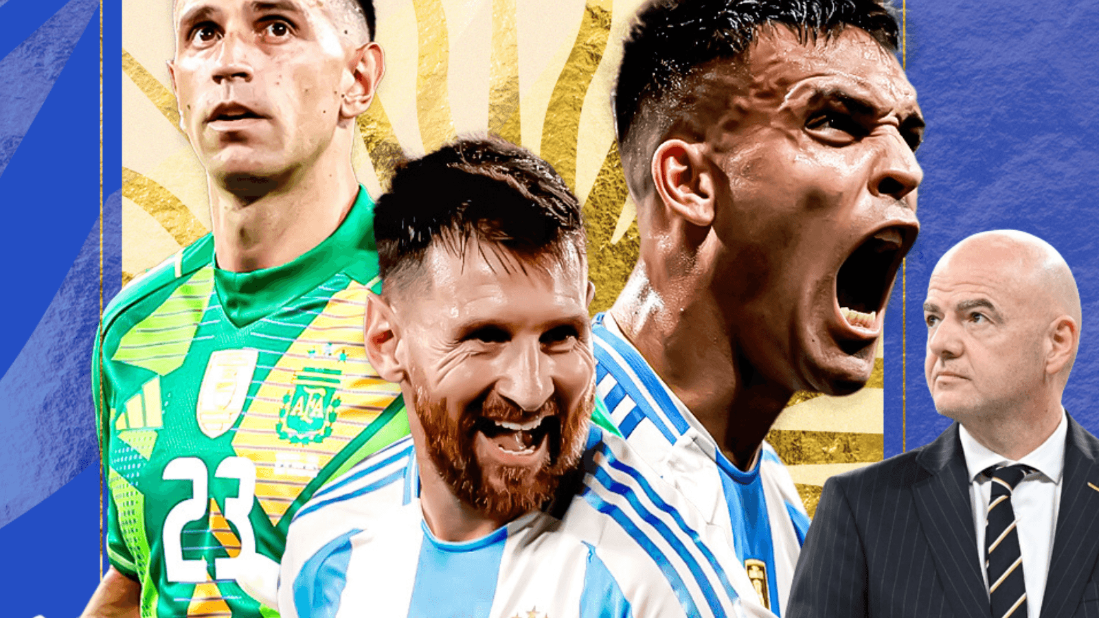 Mira la sanción que recibió la Selección Argentina en las Eliminatorias Foto: FIFA y AFA