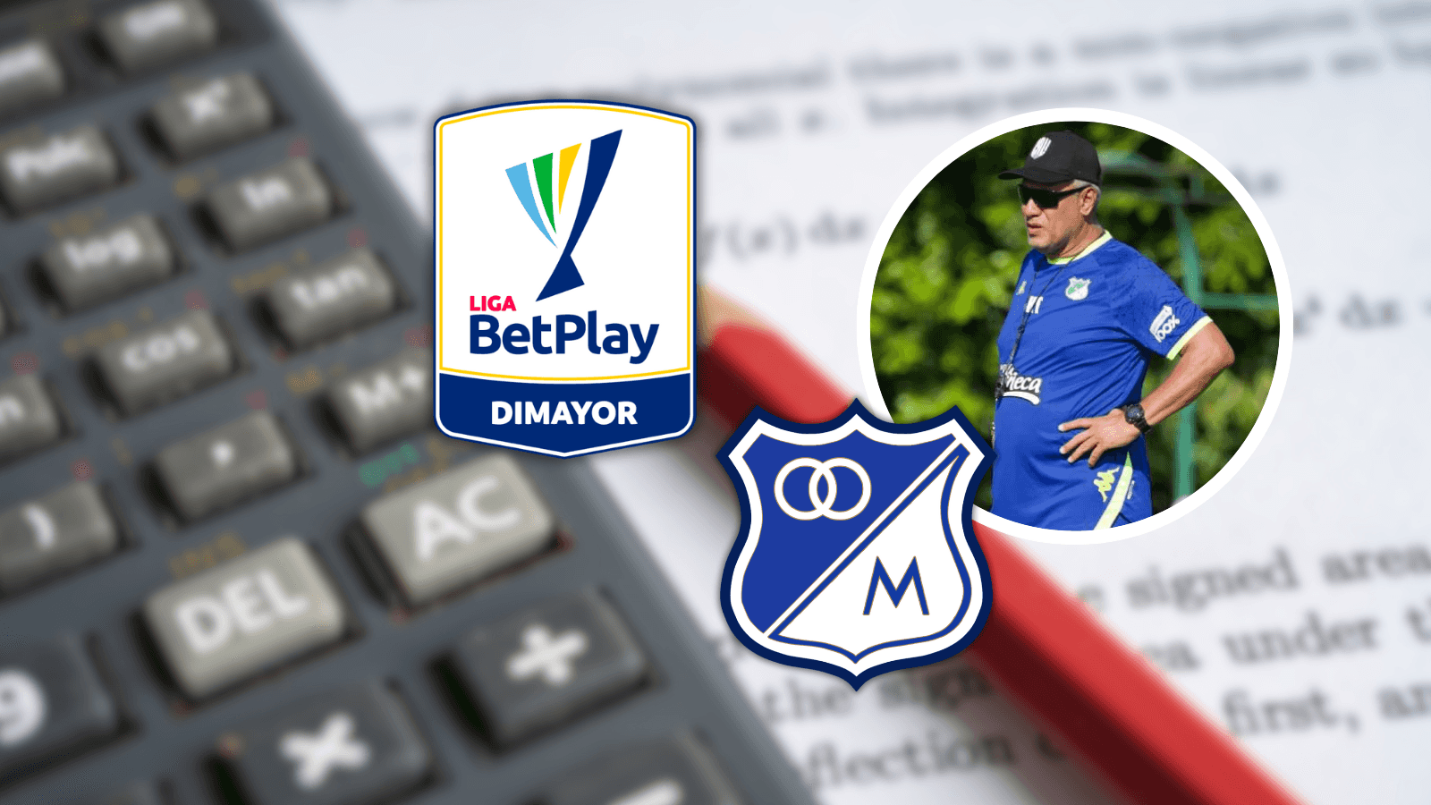 Mira las cuentas que hace el nuevo estratega con el agua al cuello para clasificar a Millos Foto: Pexels, Escudoteca y Deportivo Cali