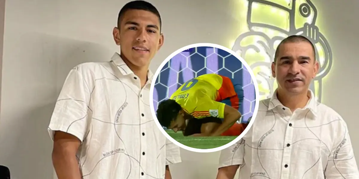 Mira lo que dijo el legendario goleador de Nacional y la Selección Colombia sobre su hijo Foto: Victor Aristizábal y Captura de RCN