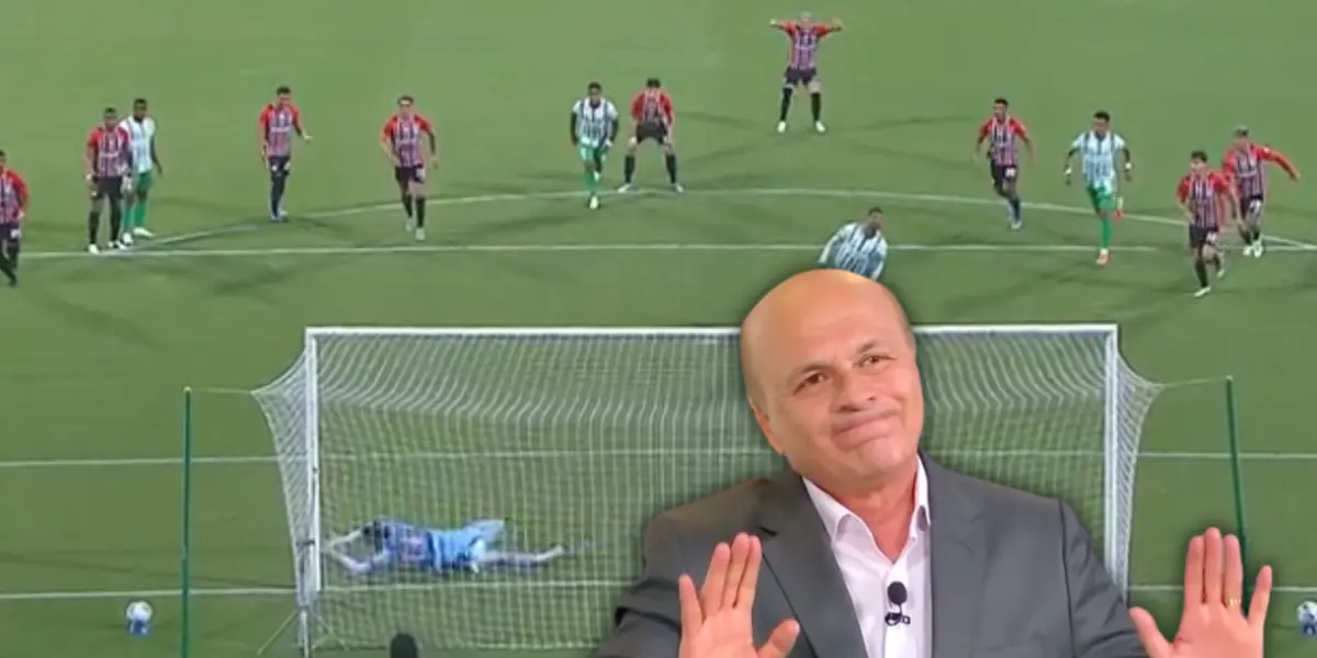 Mira lo que dijo el periodista sobre el crack verdolaga en las últimas horas Foto: Captura de Win Sports y ESPN