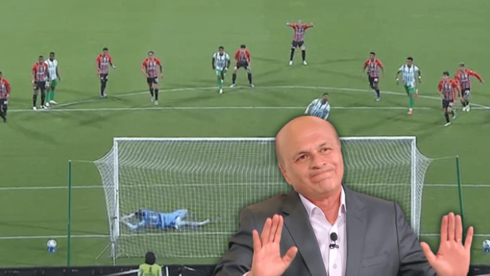 Mira lo que dijo el periodista sobre el crack verdolaga en las últimas horas Foto: Captura de Win Sports y ESPN