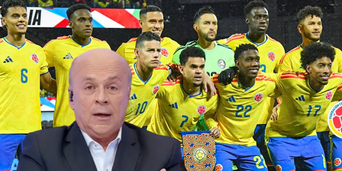 Mira lo que dijo el periodista tras la victoria de Colombia ¿Estás de acuerdo? Foto: FCF y Captura de Win Sports