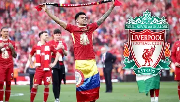Mira lo que dijo esta leyenda del Liverpool sobre Luis Díaz en su ausencia Foto: Escudoteca y LFC