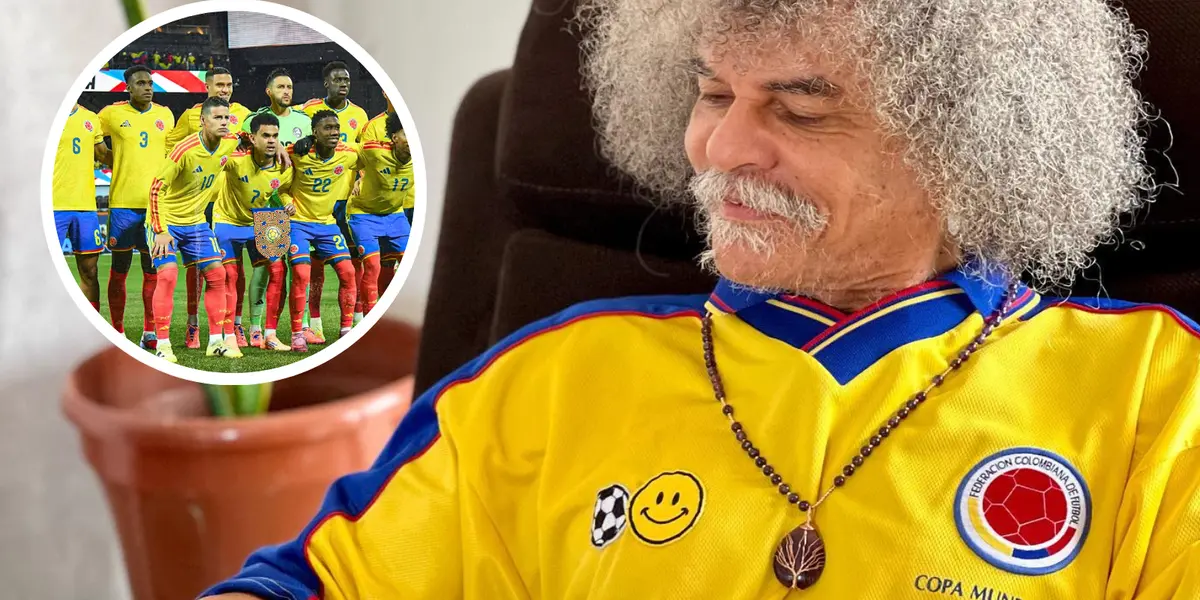 Mira lo que dijo la leyenda sobre este jugador de la Selección Colombia Foto: Pibe Valderrama y FCF