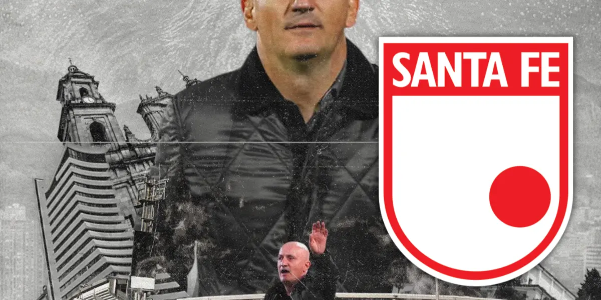 Mira lo que dijo Pablo Repetto a su llegada a Independiente Santa Fe Foto: Santa Fe y Escudoteca