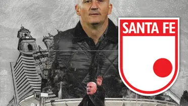 Mira lo que dijo Pablo Repetto a su llegada a Independiente Santa Fe Foto: Santa Fe y Escudoteca