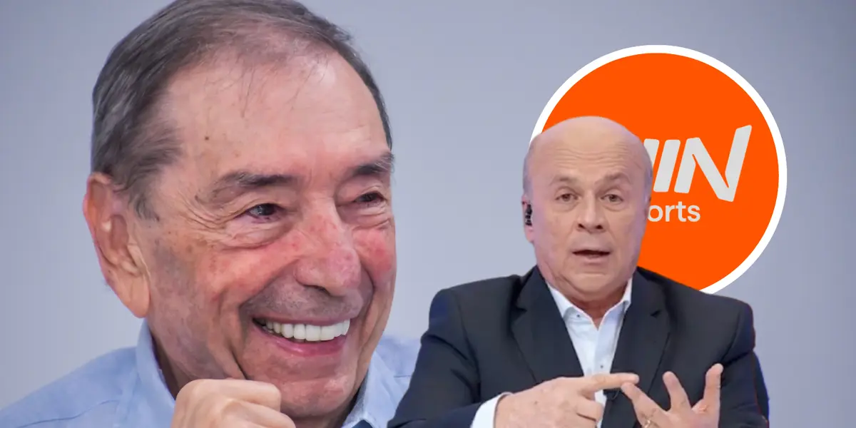 Mira lo que el periodista le dijo al dirigente del Junior de Barranquilla Foto: X, Caprtura de Win Sports