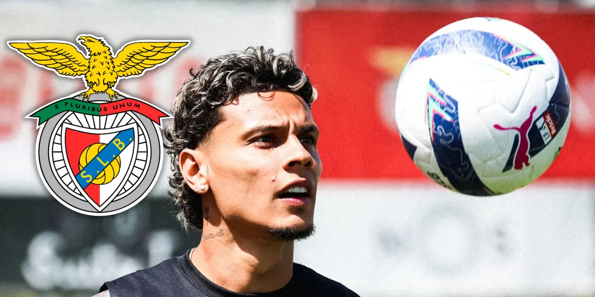 Mira lo que han dicho en Portugal sobre el presente de Richard Ríos en Benfica Foto: SL Benfica y Escudoteca