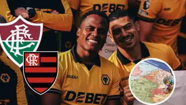 Mira lo que puede ser el nuevo destino de Jhon Arias tras final de año Foto: Wolves, Escudoteca