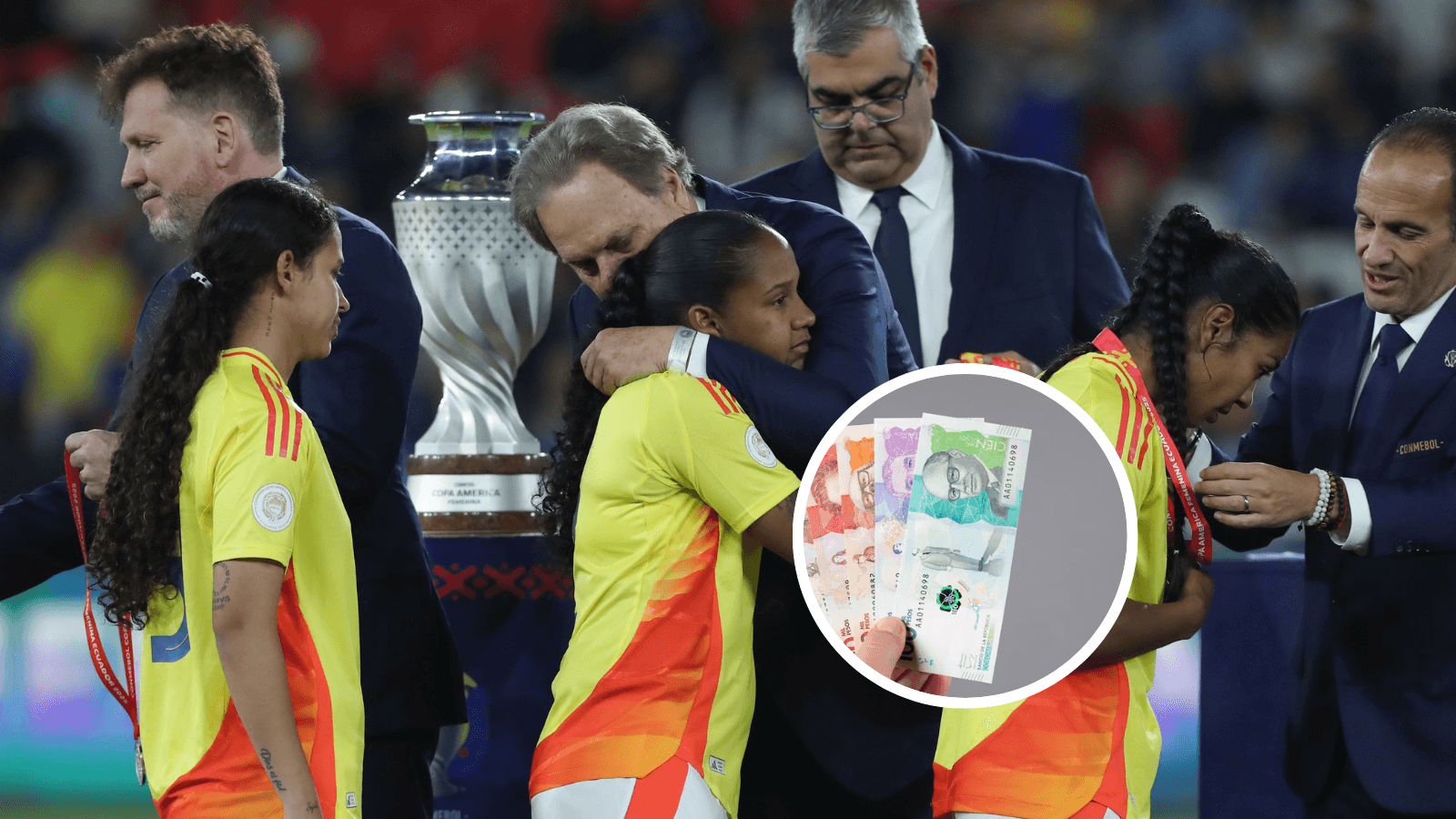 Mira lo que se puede comprar con el premio que ganó Colombia en la Copa América Femenina Foto: FCF y Pexels