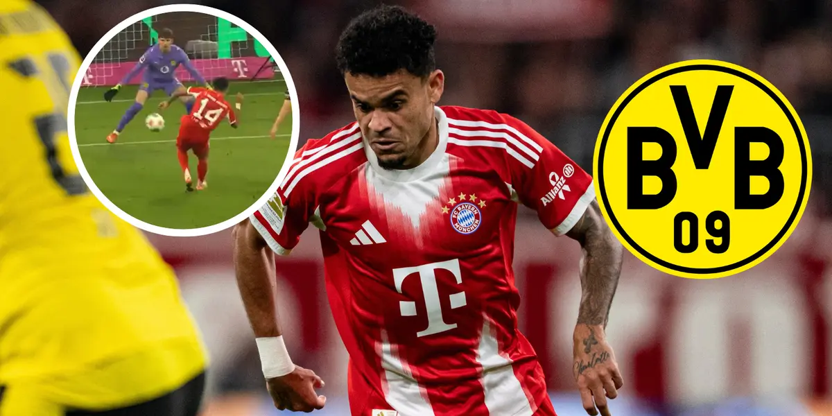 Mira los detalles de la nueva presentación de Luis Díaz hoy en Alemania Foto: Escudoteca, FC Bayern y Captura de ESPN