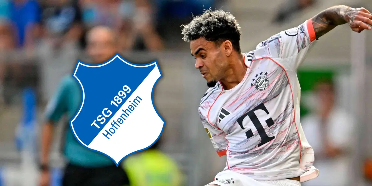 Mira los detalles del partido que jugó hoy Luis Díaz Foto: Escudoteca y FC Bayern