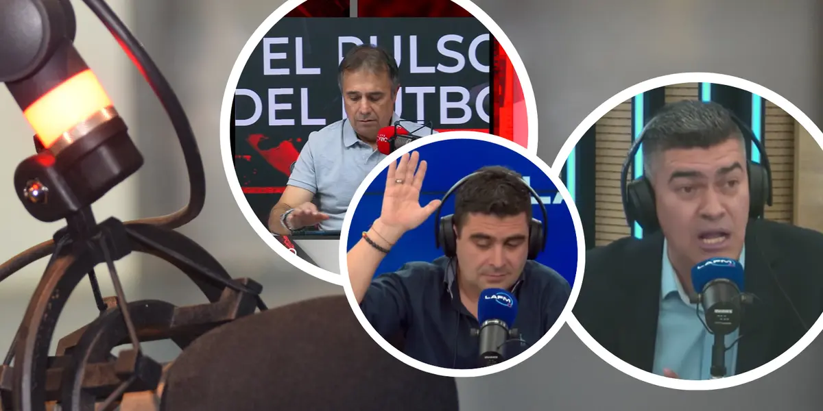 Mira los detalles del primer enfrentamiento entre los nuevos programas de la radio deportiva al mediodía Foto: Captura de Caracol Radio, La FM y Pexels