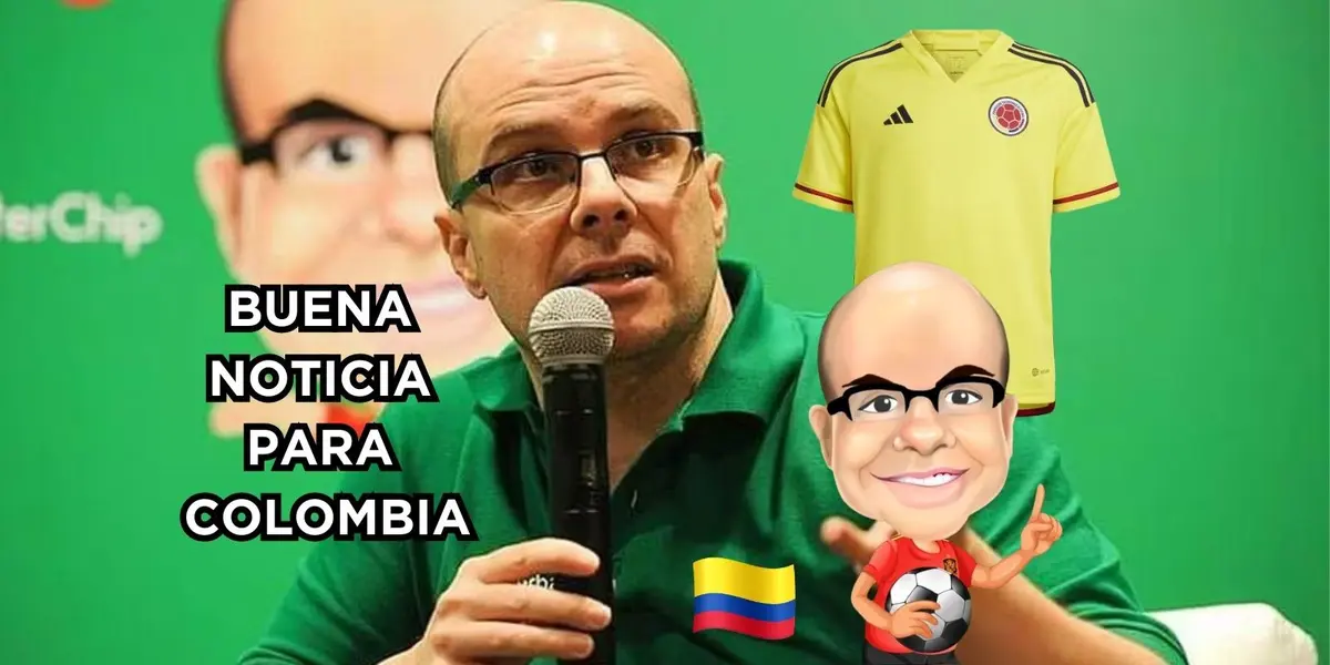 Mister Chip dio un gran dato anticipado que es una buena noticia para la Selección Colombia.