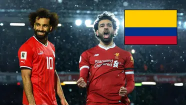 Mohamed Salah aprendió a definir gracias a un entrenador colombiano