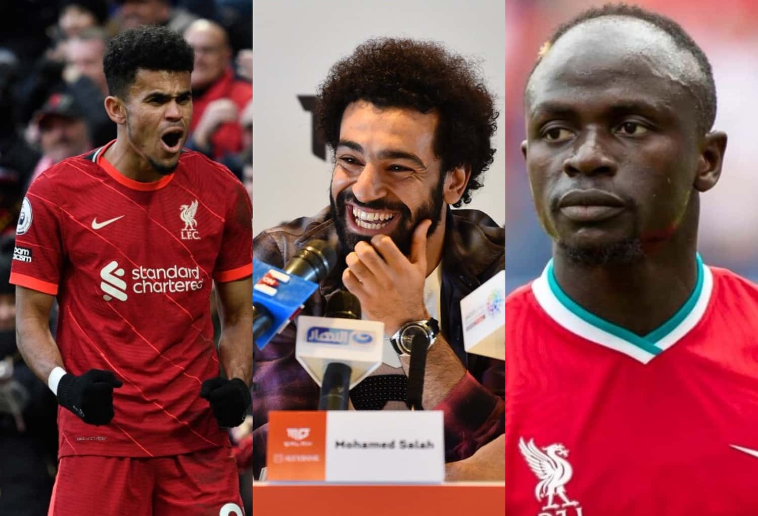 Mohamed Salah compareció ante los medios en Inglaterra y dejó un comentario sobre Luis Díaz que no se le recuerda haberlo dicho de Sadio Mané.