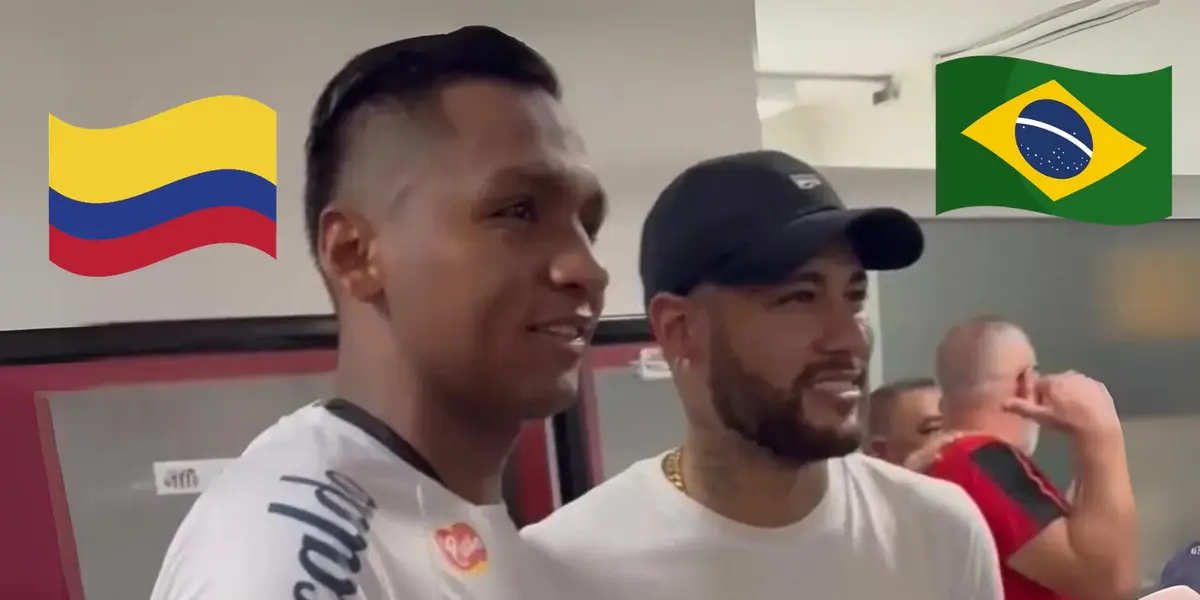 Morelos tuvo un encuentro con Neymar. Foto de Morelos tomada de Daily Record.