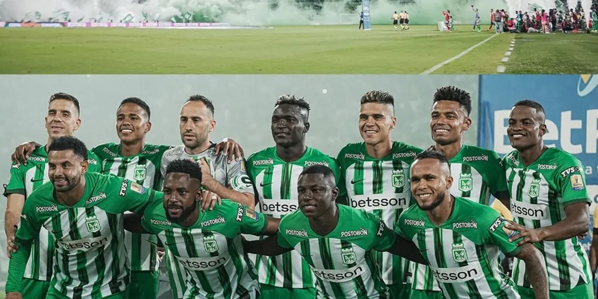 Nacional enciende Pereira: miles de hinchas verdolagas en la ciudad. Foto: Instagram