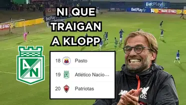 Nacional está en terapia intensiva. Foto tomada de captura de pantalla Win Sports y The Guardian