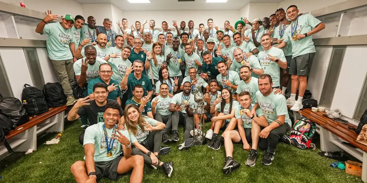 ¡Nacional no para de ganar! Otro título y otro premio para el equipo verdolaga. Foto: Instagram