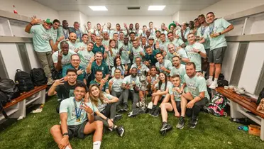 ¡Nacional no para de ganar! Otro título y otro premio para el equipo verdolaga. Foto: Instagram