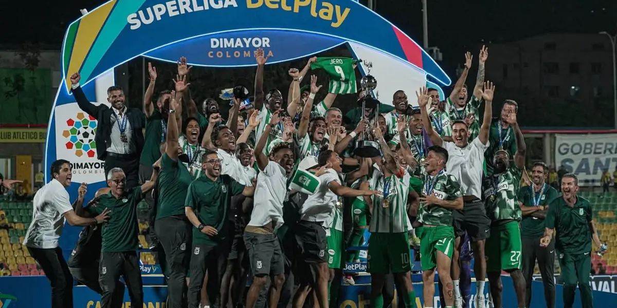 ¡Nacional no para de ganar! Otro título y otro premio para el equipo verdolaga. Foto: Instagram