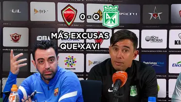 Nacional no pudo ganarle a Patriotas. Foto captura de pantalla rueda de prensa DIMAYOR y Sport.es