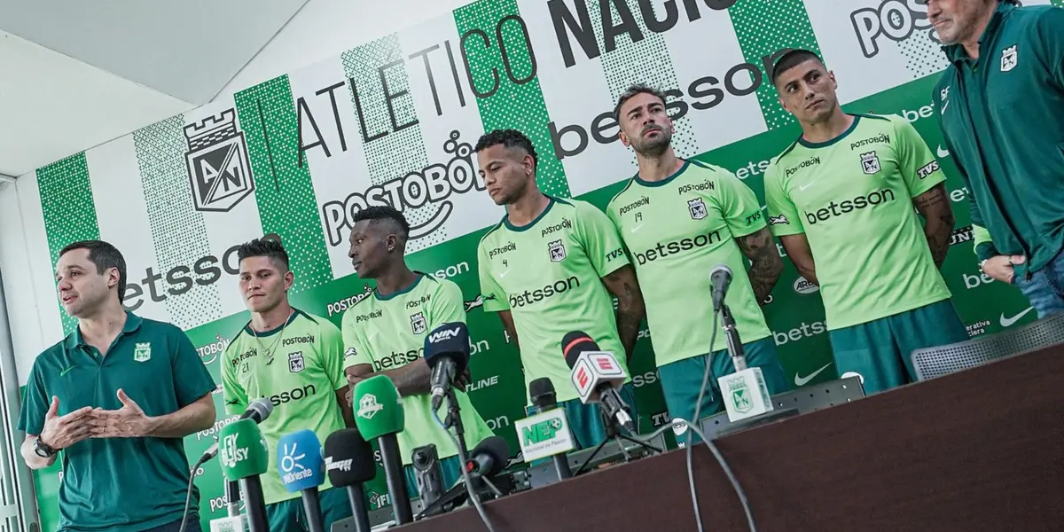 Nacional presentó sus nuevos refuerzos y mira el picante mensaje de la dirigencia a la prensa Foto: Nacionaloficial