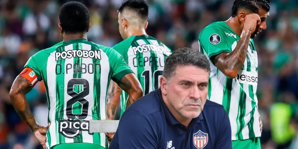 Nacional se derrumba y el sablazo que le mandó DT Luis Fernando Suárez exJunior
