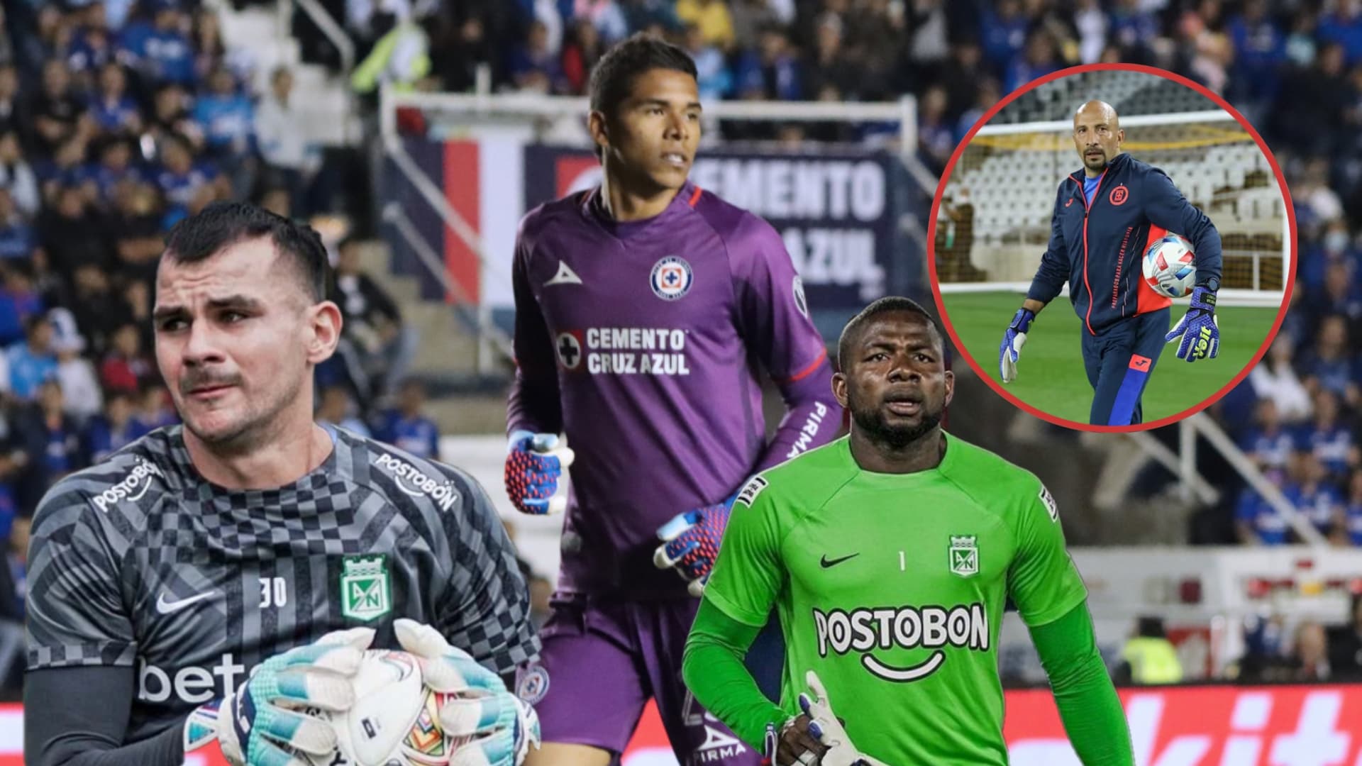 Nacional tiene arqueros troncos y así se rindieron ante Kevin Mier en Cruz Azul