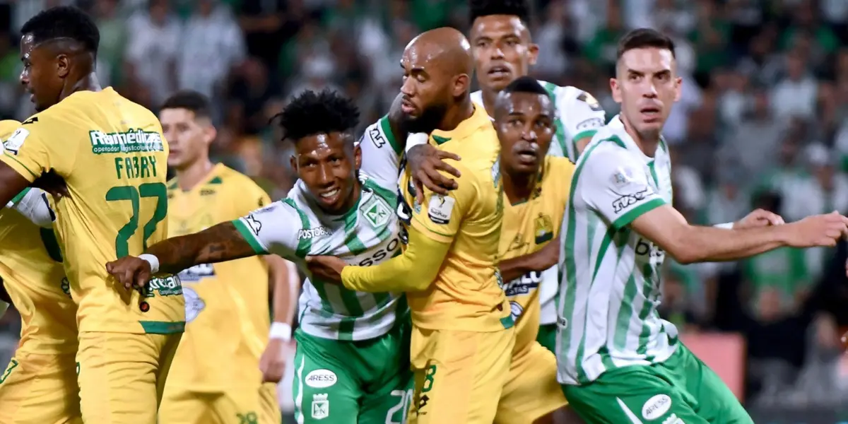 ¡Nacional y Bucaramanga dejaron el alma en la cancha! El clásico terminó en empate. Foto: Instagram
