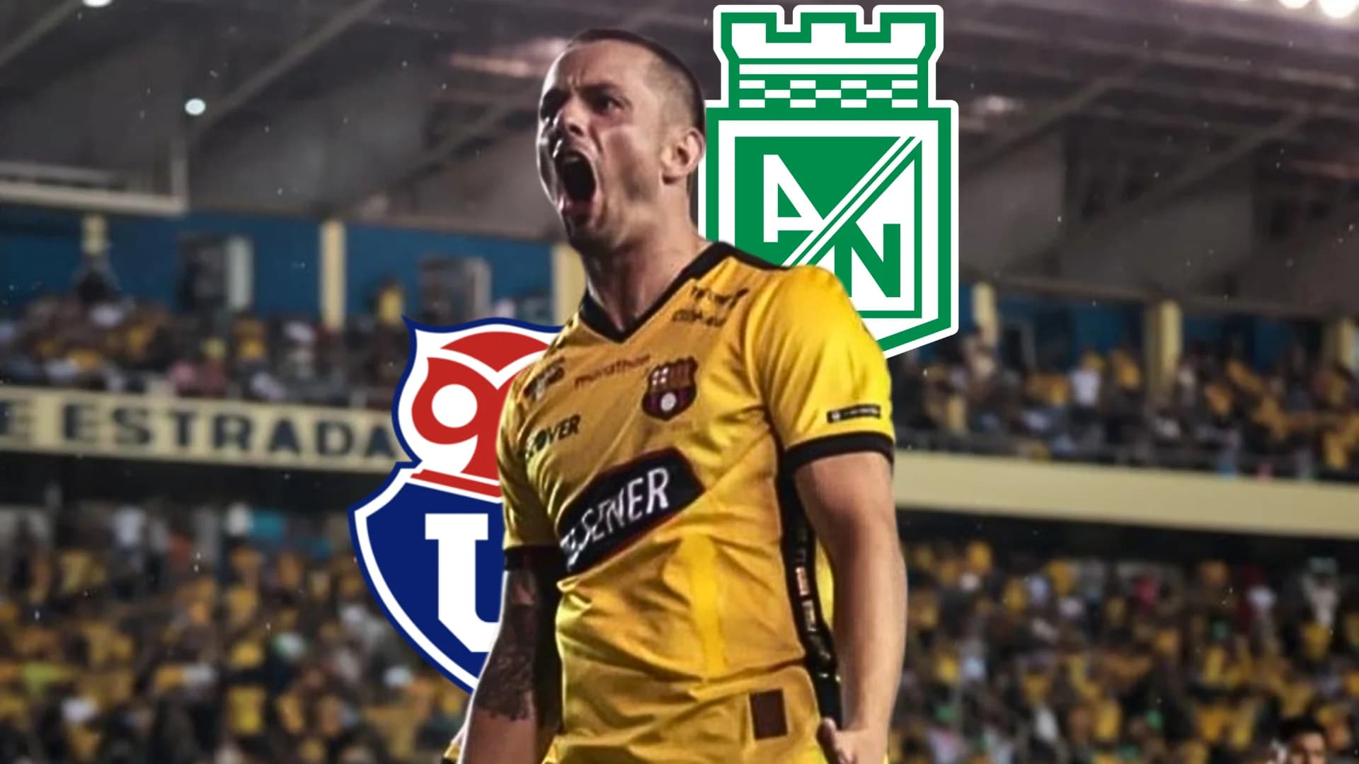 Nacional y la "u" de Chile, luchan por el goleador del Barcelona