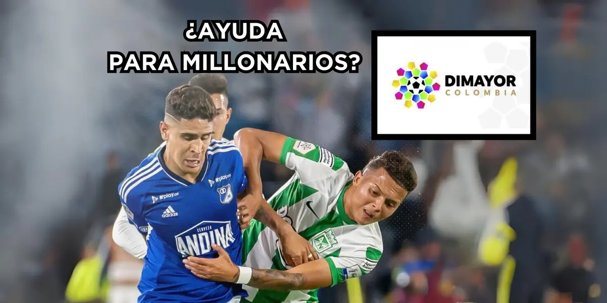 Nacional y Millonarios se verán muy pronto. Foto tomada de Marca.com y DIMAYOR.