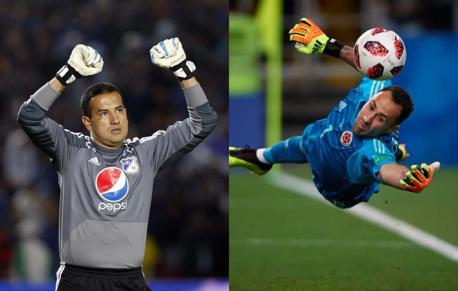 Nelson Ramos en las redes sociales enseñó algo que no se le ha visto hacer al portero David Ospina.