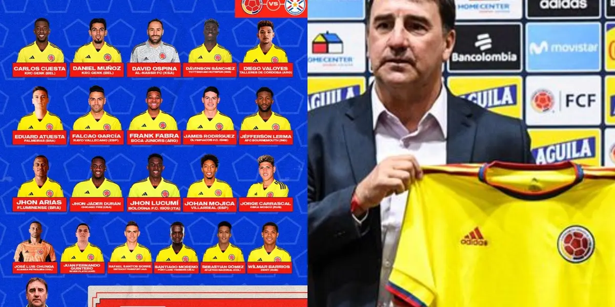 Néstor Lorenzo dio a conocer a sus convocados a la Selección Colombia para un juego amistoso y hay un jugador que genera dudas, incluso otros.