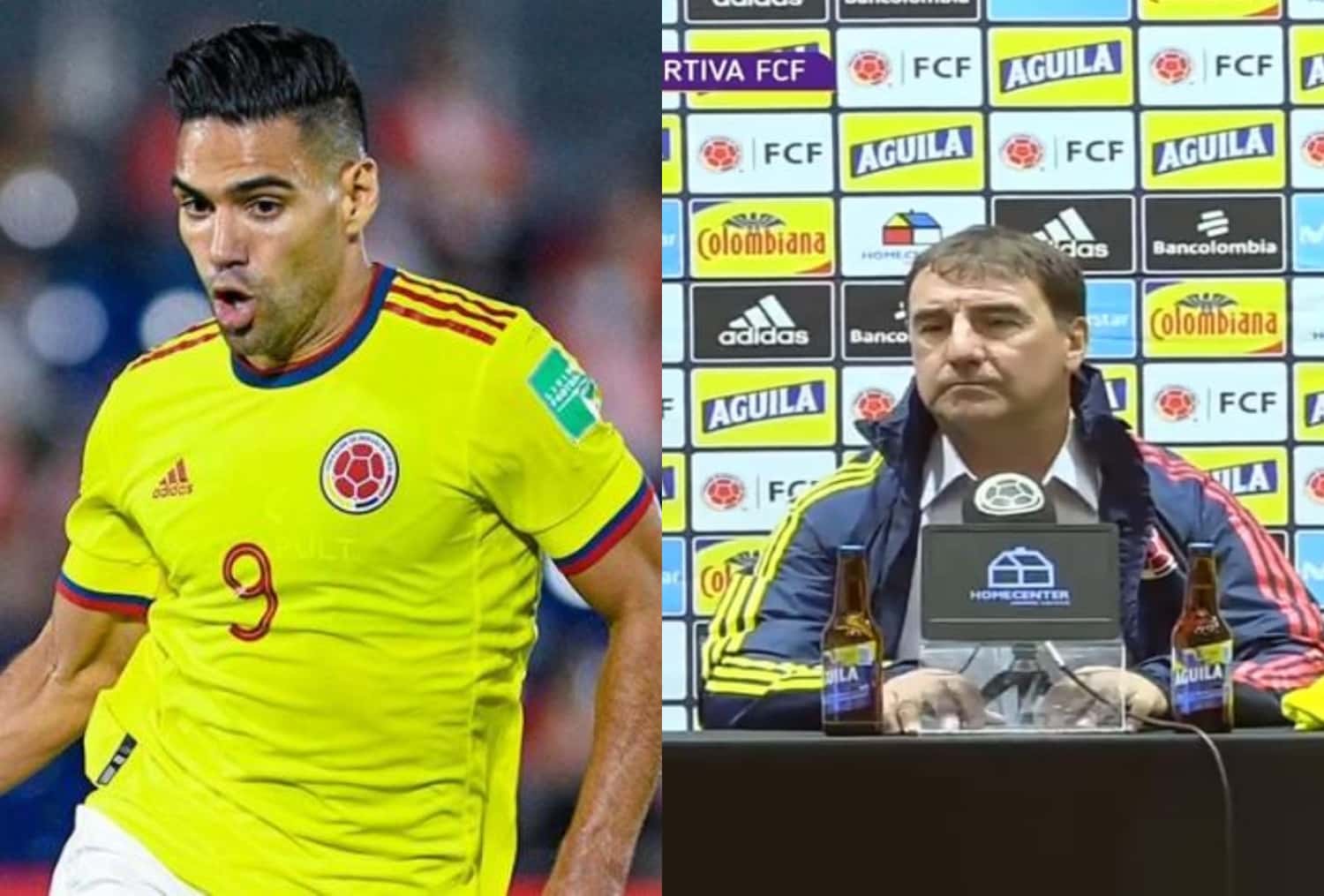 Néstor Lorenzo dio sus primeras palabras como entrenador de la Selección Colombia y le preguntaron por Radamel Falcao.