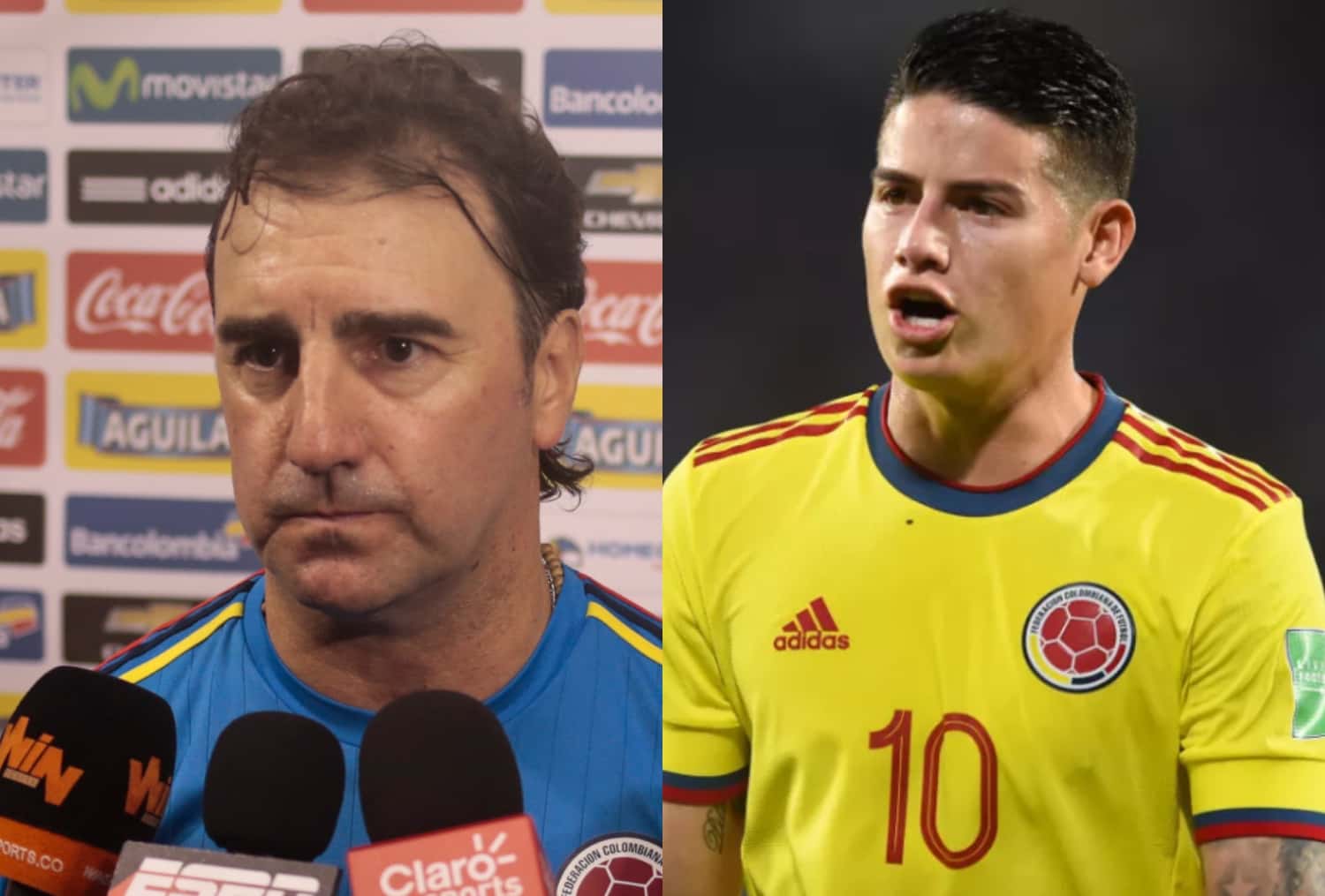 Néstor Lorenzo está por visitar Colombia por unos días y James Rodríguez trabaja en silencio para poder volver a su mejor nivel.