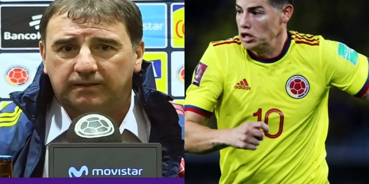Néstor Lorenzo fue presentado como nuevo entrenador de la Selección Colombia de manera oficial y habló sobre James Rodríguez.