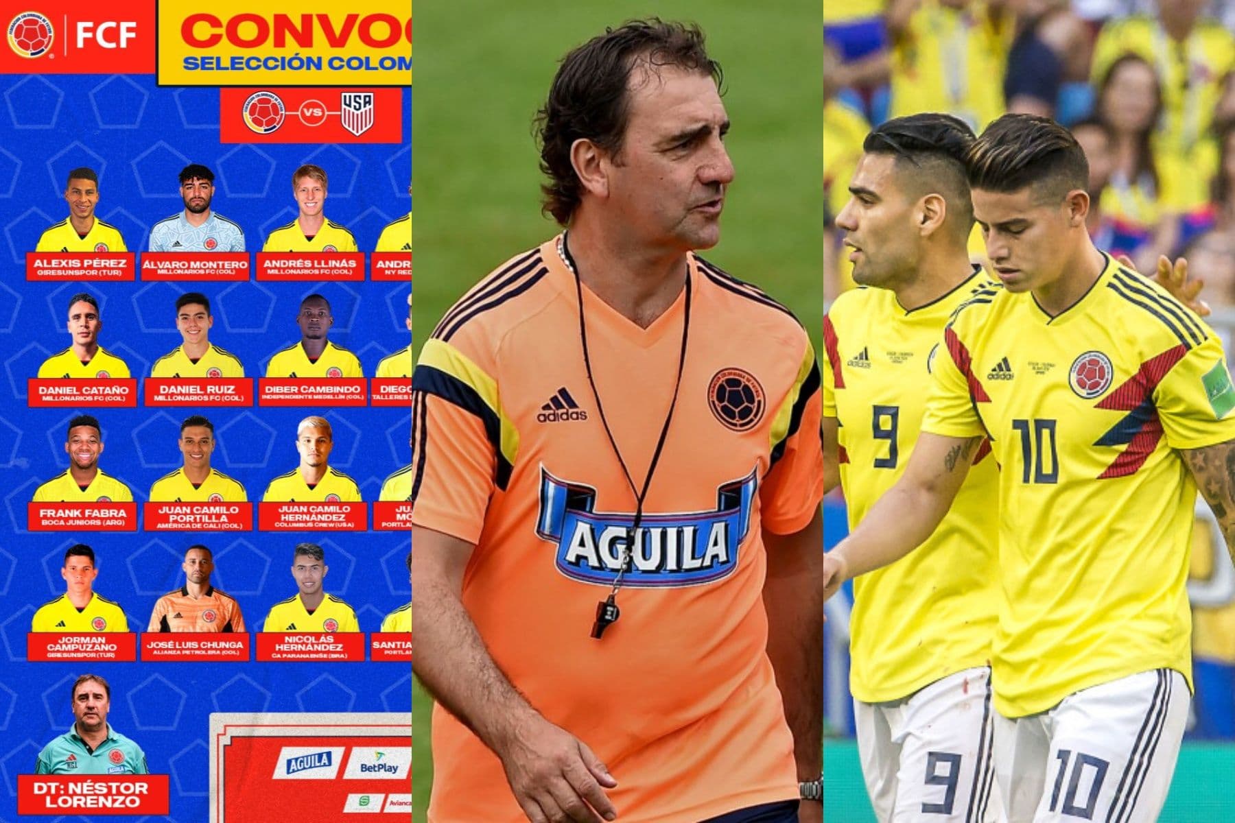 Néstor Lorenzo ha dejado ver a un jugador que viene siendo uno de los fijos bajo su proceso, aparte de James Rodríguez y Radamel Falcao.
