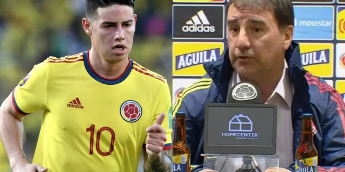 Néstor Lorenzo habló de la Selección Colombia y James Rodríguez antes del juego contra Guatemala.