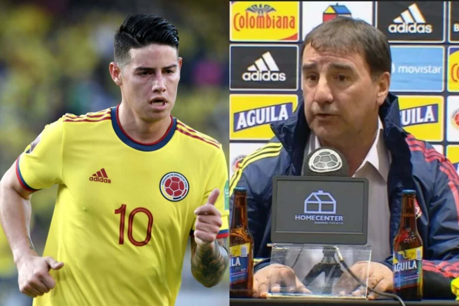 Néstor Lorenzo habló de la Selección Colombia y James Rodríguez antes del juego contra Guatemala.
