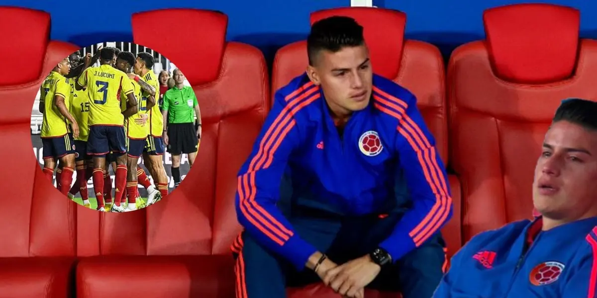 Néstor Lorenzo podría bancar a James Rodríguez ante Uruguay en el estadio Metropolitano de Barranquilla