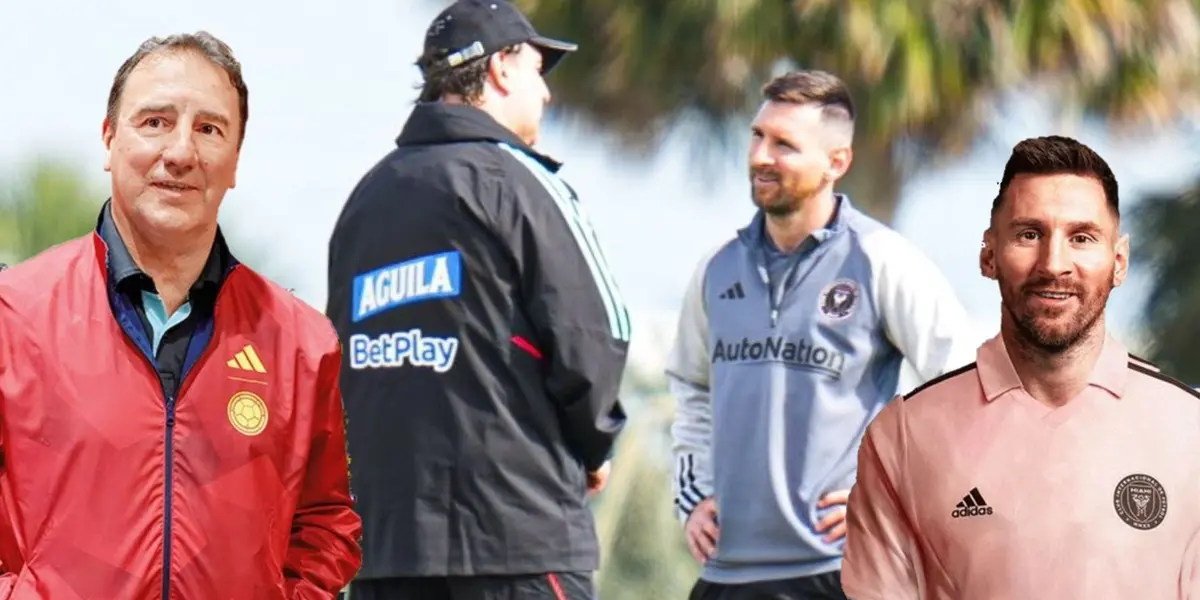 Néstor Lorenzo se reencontró con Lionel Messi en Estados Unidos  
