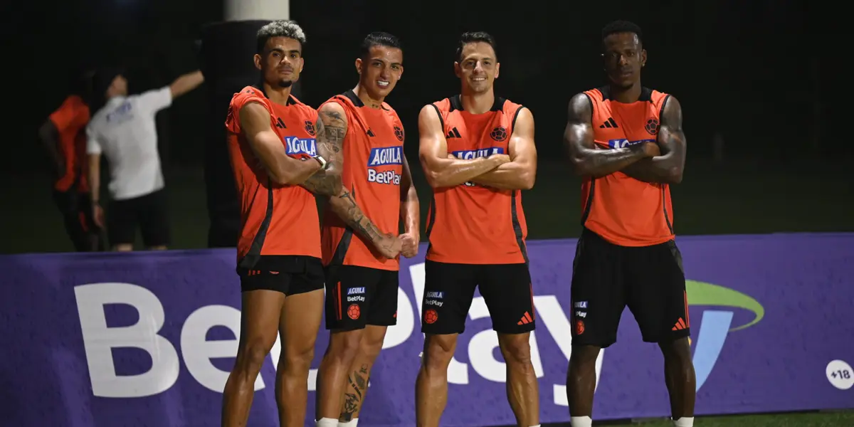 Néstor Lorenzo sigue de cerca a Marino Hinestroza. Foto: Instagram