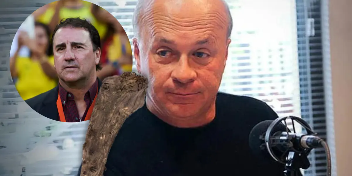 Néstor Lorenzo y Carlos Antonio Vélez Foto: FCF, RCN radio y Pexels