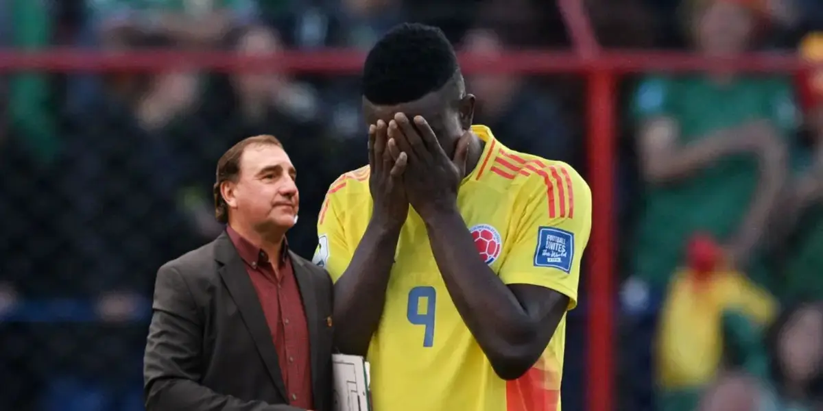 Néstor Lorenzo y Jhon Córdoba