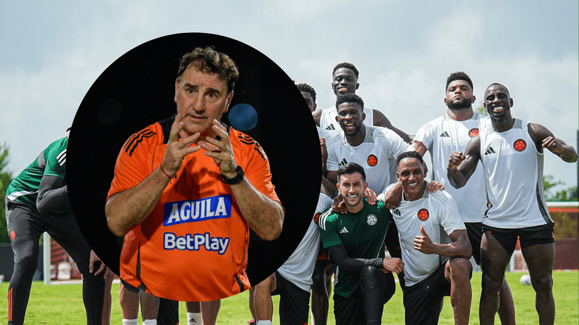 Néstor Lorenzo y jugadores. Foto: redes de FCF.