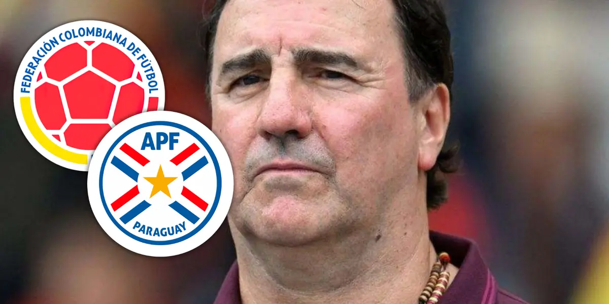 Néstor Lorenzo y su mensaje previo al Colombia vs Paraguay Foto: Escudoteca, FCF